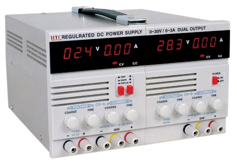 Power Supply & Oscilloscope